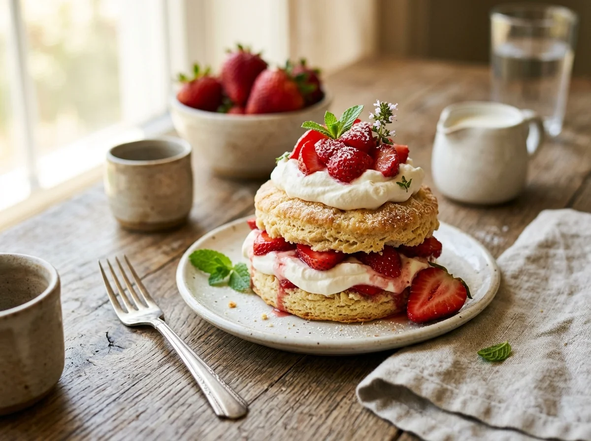 strawberry shortcake recipe from scratch recipe